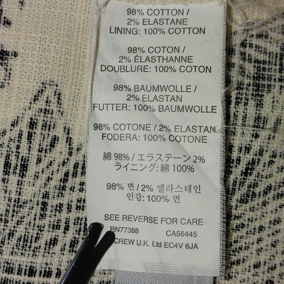 J CREW BOLD FLORAL CROSS-BACK DRESS 4 - Picture 10 of 10